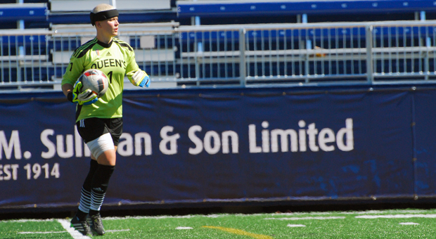 Madison Tyrell is the fifth-year keeper for the women’s soccer team.