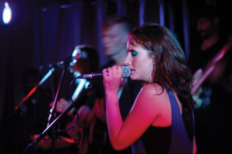 Mother Mother’s newest member and former hair-stylist Jasmin Parkin was the highlight of the show with her vocals.