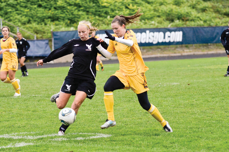 The Gaels beat the Carleton Ravens 2-0 when the two teams played at Richardson Stadium on Oct. 1.