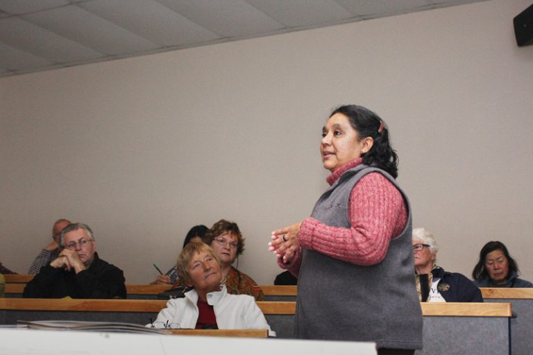 María Estela Barco says communities in the Chiapas region of Mexico have sometimes refused government funding because they feel their cultures will be threatened.