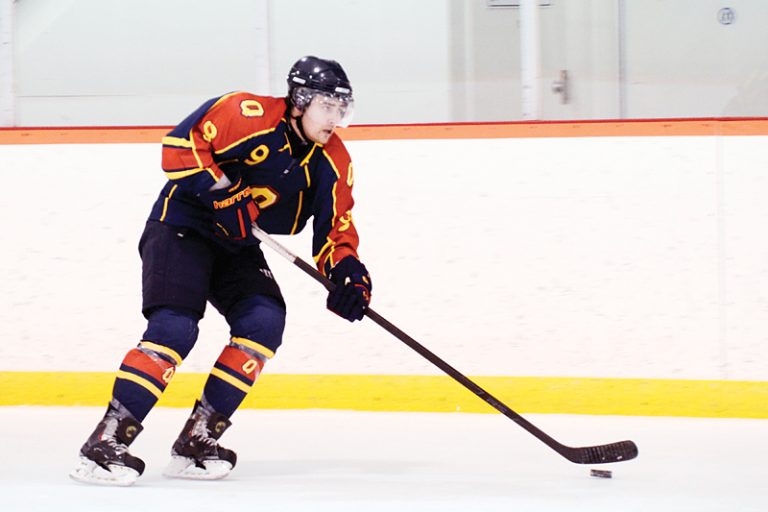 Forward Jordan Mirwaldt has recorded seven points in five games since he returned from injury on Jan. 3. He scored twice against the Royal Military College Paladins on Wednesday night.