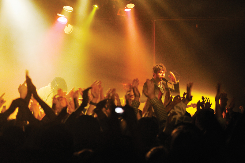 The Arkells played songs from their latest album Michigan Left and invited openers the Darcys on-stage to sing a cover of Hall & Oates “You Make My Dreams Come True.”