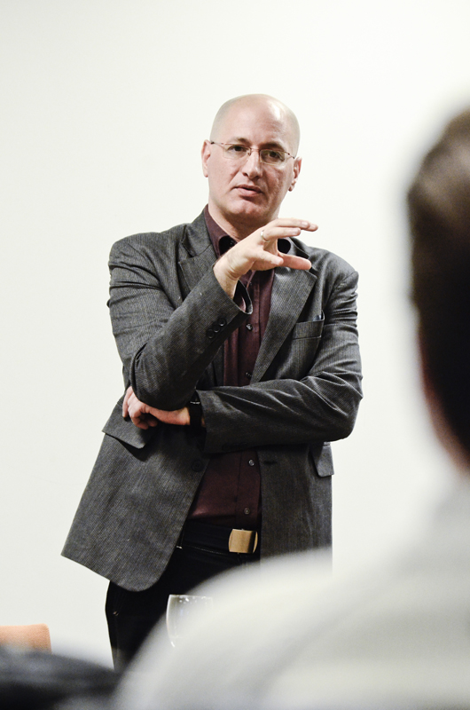 Professor Tzachi Zamir from the Hebrew University of Jerusalem gave a lecture on pornography and acting in Watson Hall on Wednesday.