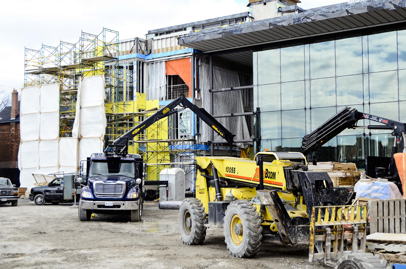 The Goodes Hall construction project will now be completed by July 27.