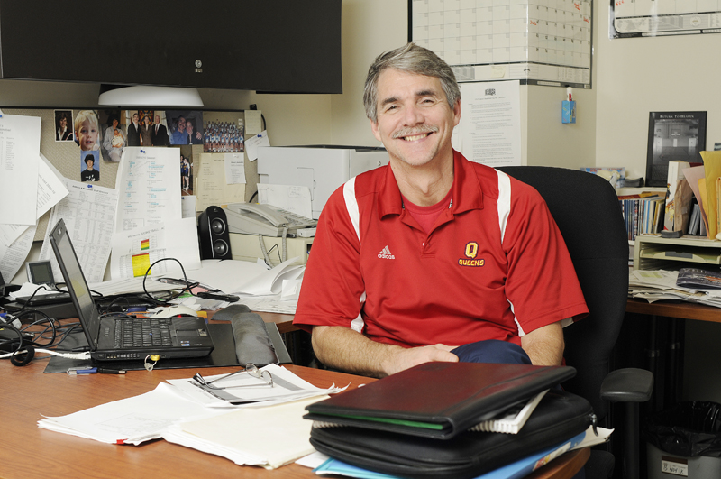 Women's basketball coach Dave Wilson has spent 31 seasons with the program