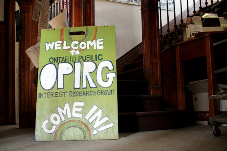 OPIRG continues to occupy space in the Grey House.