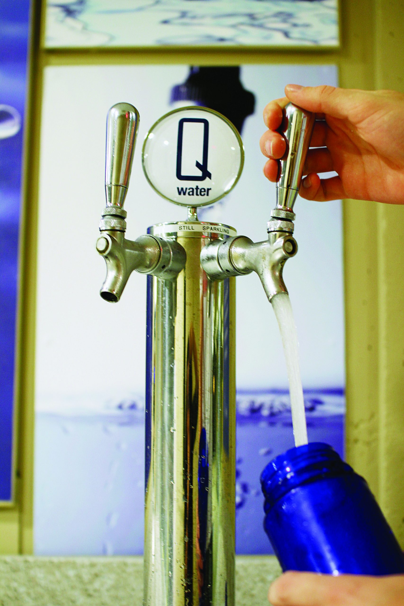 Queen’s Sustainability Coordinator Aaron Ball says 40 new water filling stations have been installed on campus.