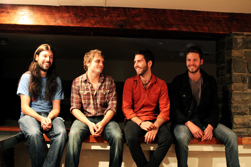 Three of the four Buffalo Tree members are bartenders in Kingston.