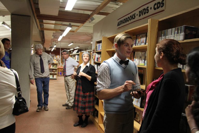 The Library Chronicles are four separate plays with different plotlines which come together in one setting.