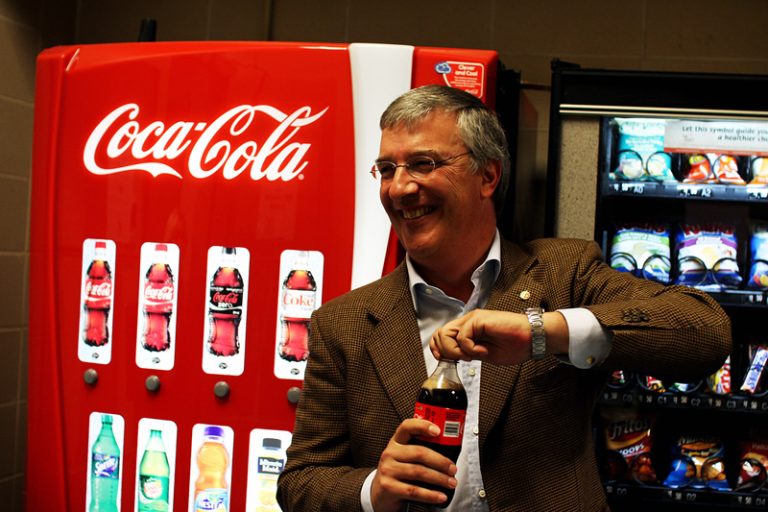 Coke Canada President Nicola Kettlitz said the company is working to be water neutral by 2020.