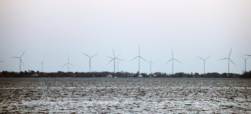 A clean energy project proposed by Trillium Wind Power Corp. would see the first off-shore wind turbines in Lake Ontario.