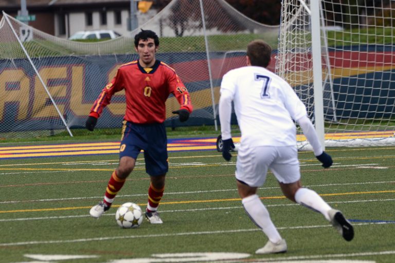 The men’s soccer team is looking to finish first in the OUA East again next season