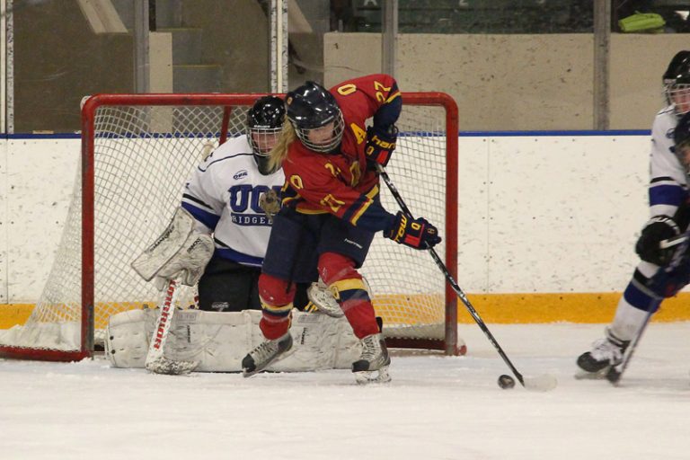 Brittany McHaffie potted a pair in Saturday’s comeback win against York.