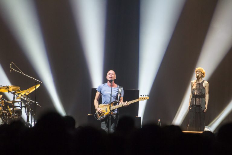 Sting played to an older crowd at the K-Rock Centre on June 18