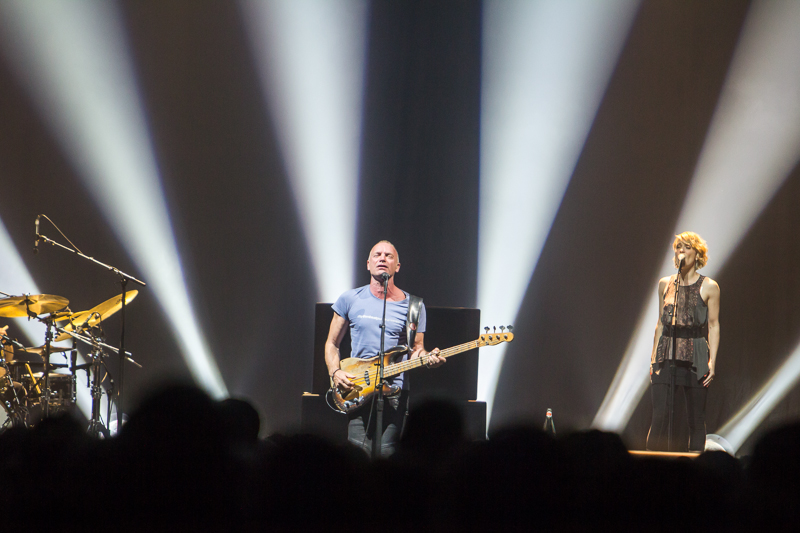 Sting played to an older crowd at the K-Rock Centre on June 18
