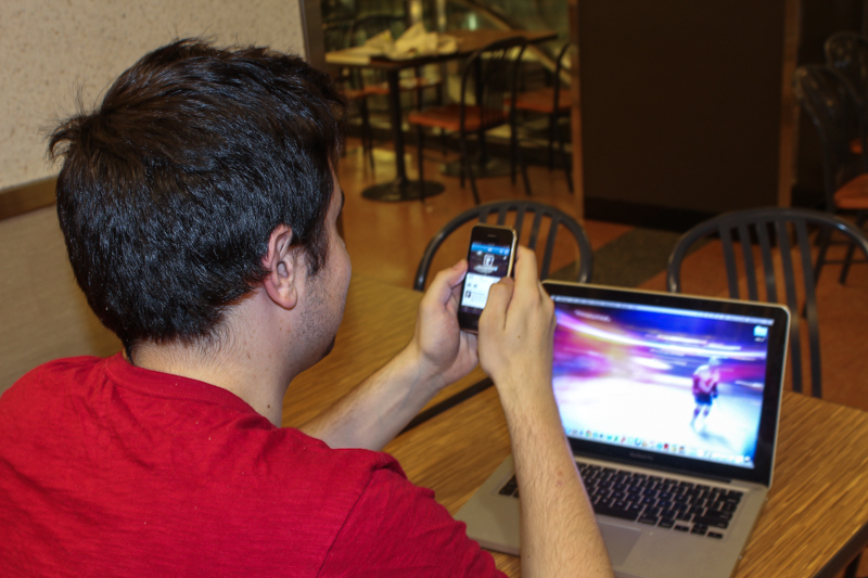 Chris Lund has worked as the Ottawa Senators’ content producer since January