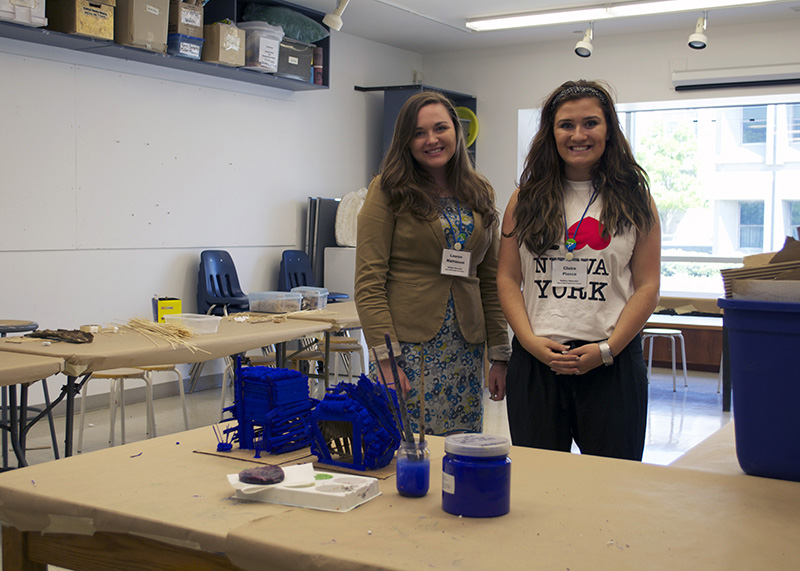 Claire Pierce and Lauren Mathieson