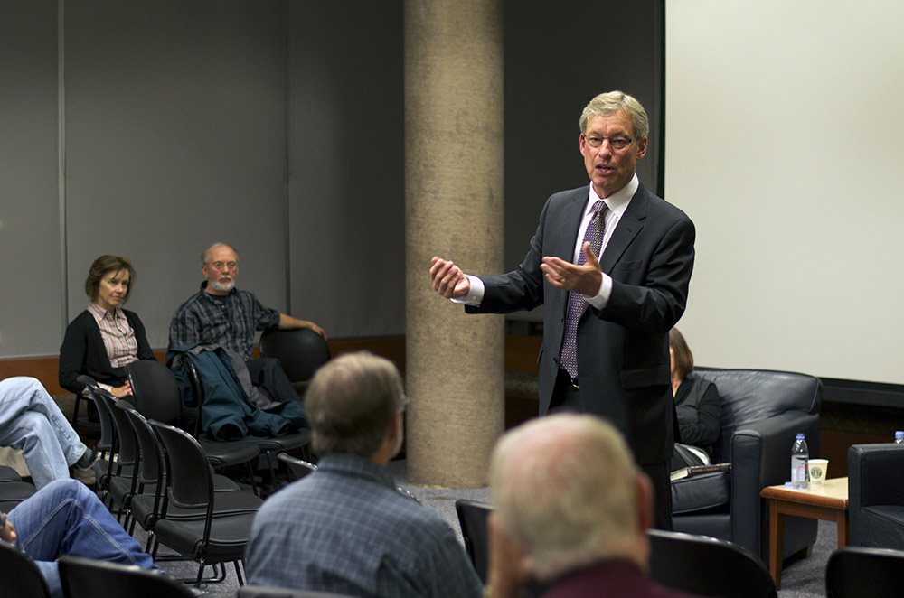 John Boyko seeks to engage people in a dialogue on what he calls the current “existential angst of Canada and the US.”