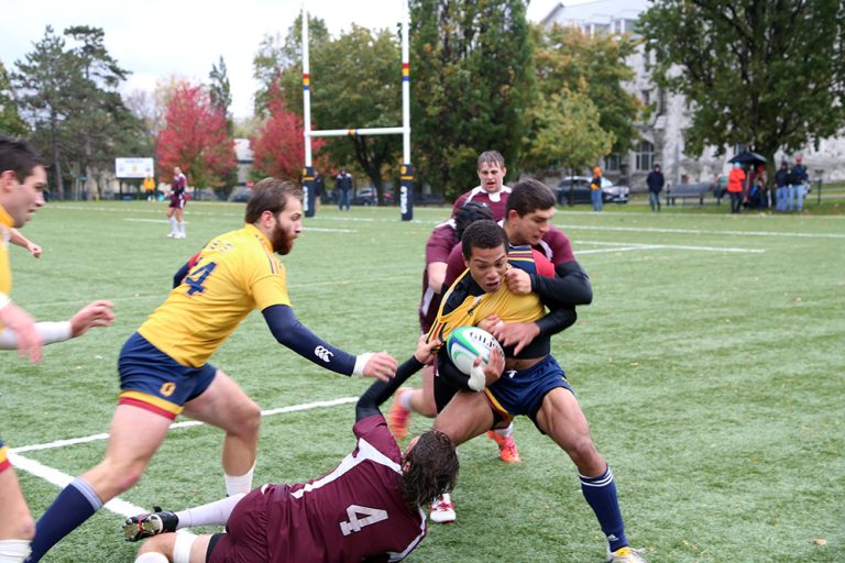 The two-time defending OUA champions have outscored opponents 135-35 this season.
