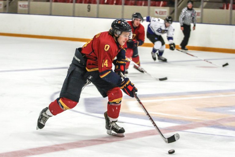 Captain Corey Bureau netted in Queen’s 3-1 win over Laurier last Saturday.