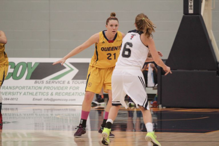 Jenny Wright’s 14 points was the highest among all Gaels in their loss to Toronto.