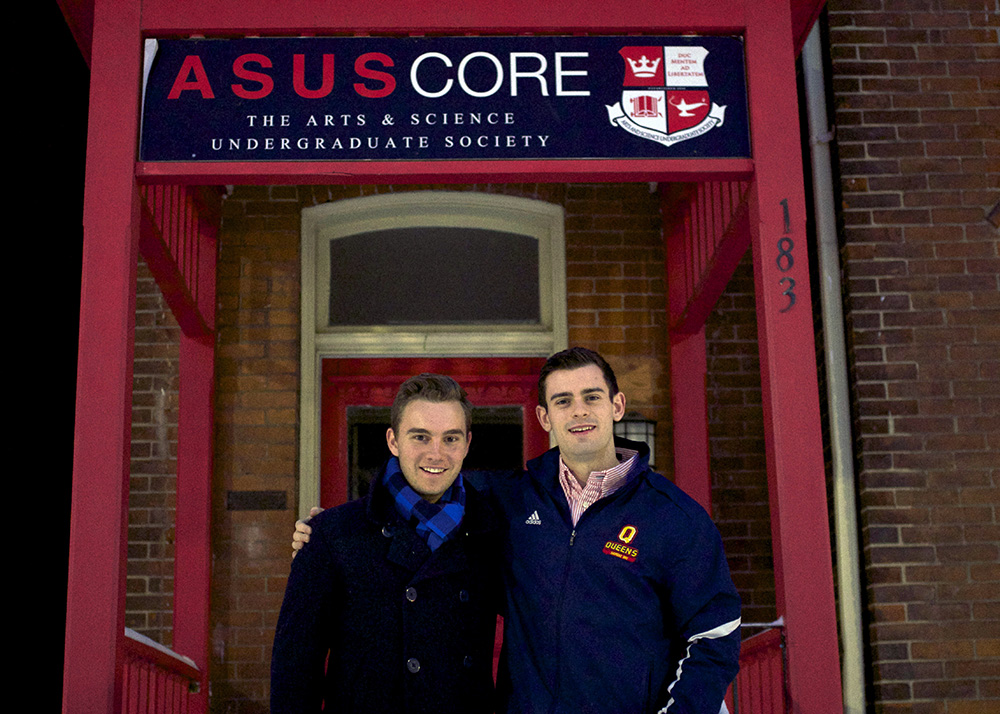 Adam Grotsky (left) and Blake Butler (right).