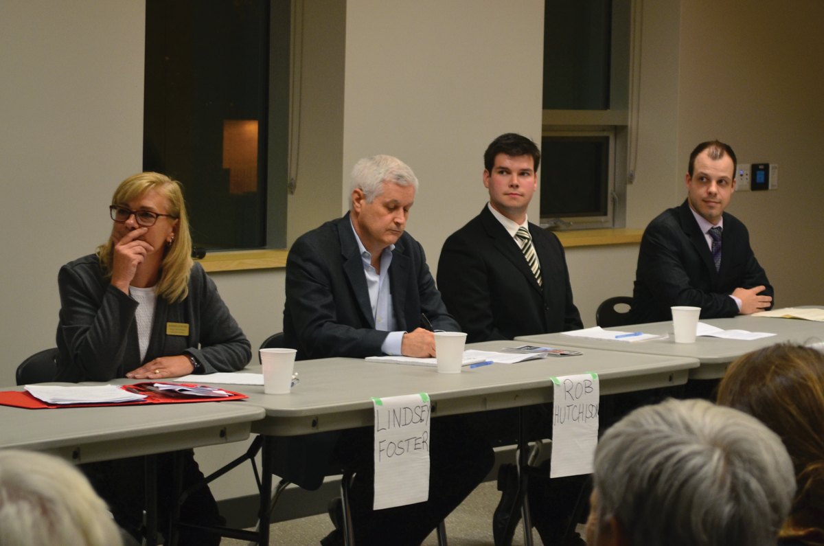 From left: Lindsey Foster