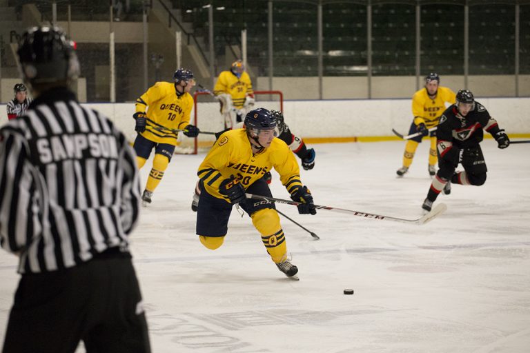 Blair Wentworth recorded assists in both of the Gaels’ losses during the first week of 2015.