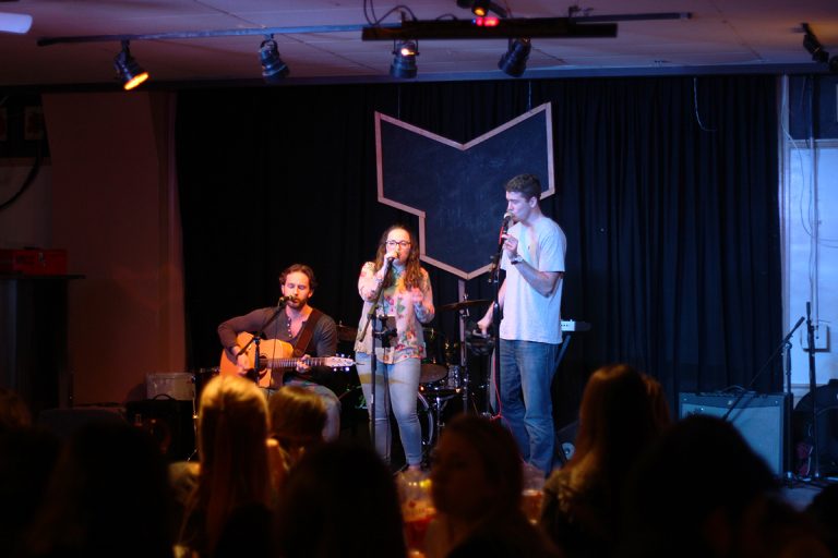 North of Lawrence performing at QHOchella on Tuesday.