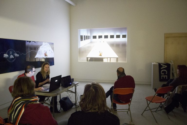 Lemmens talking about the pair’s artwork