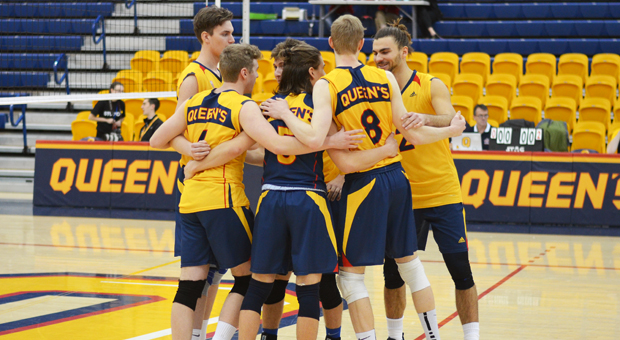 Men's volleyball are 6-6 this season.