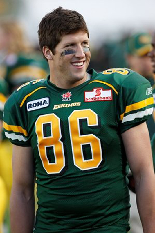 Brad Smith played for the Edmonton Eskimos before being cast as Canada’s first Bachelor.