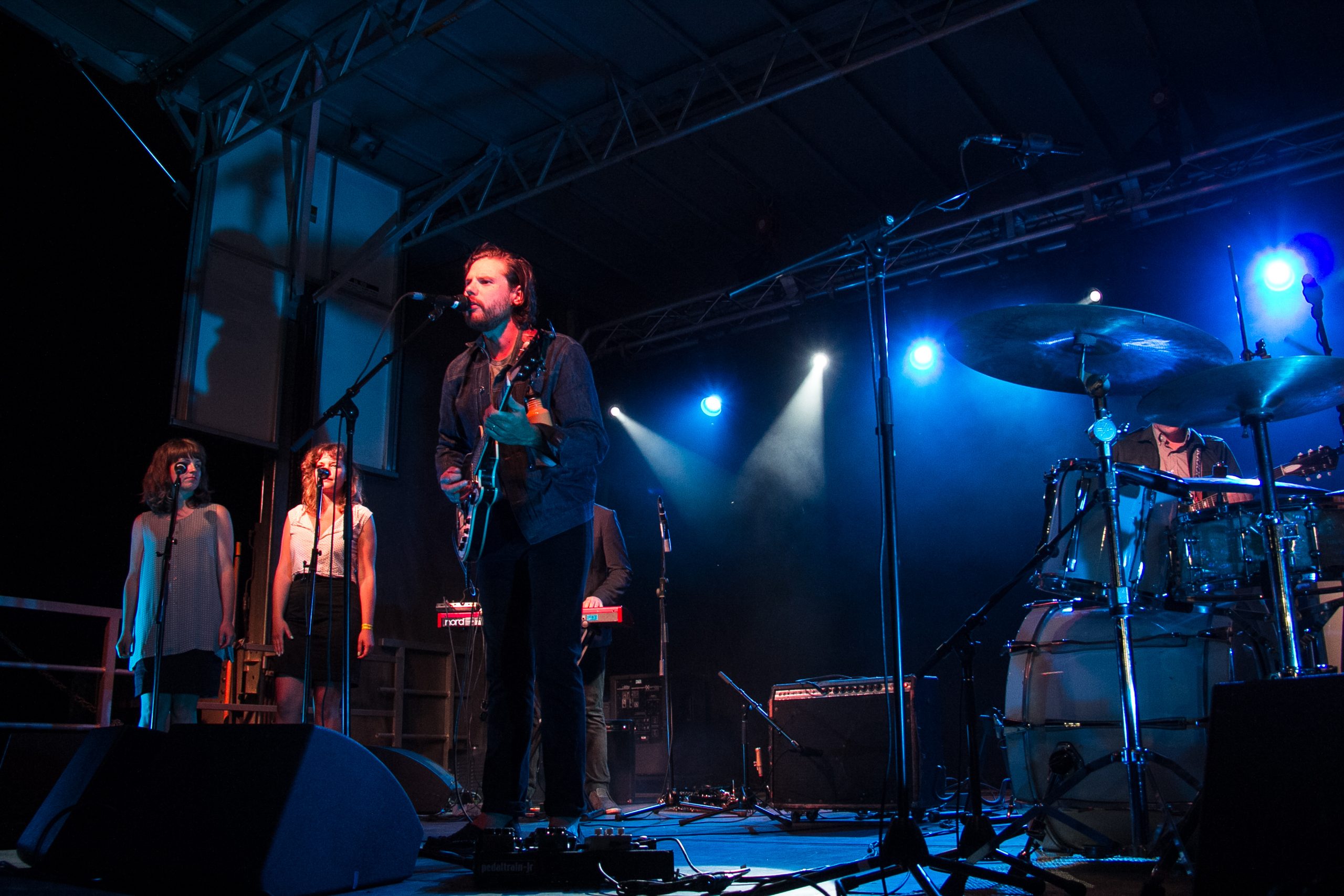 Bahamas graced the main stage on day one of the Wolfe Island Music Festival last Friday.