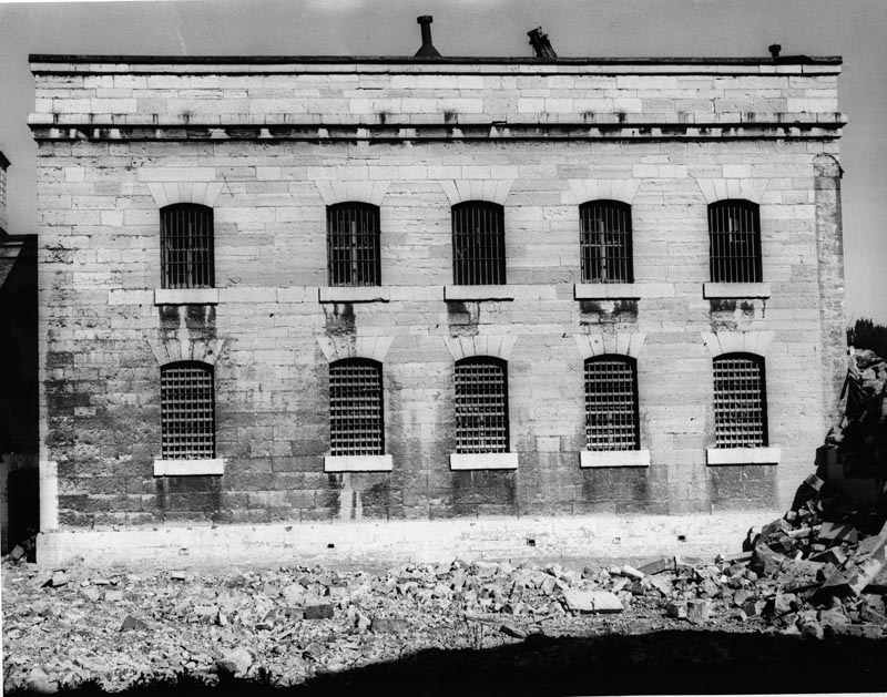 Images of the jail that was torn down in 1973 point to the historical roots of the Frontenac County Court House