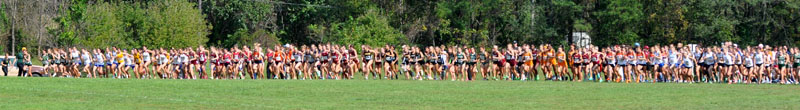 Over 350 people raced in Lehigh University's Paul Short Run in Bethlehem