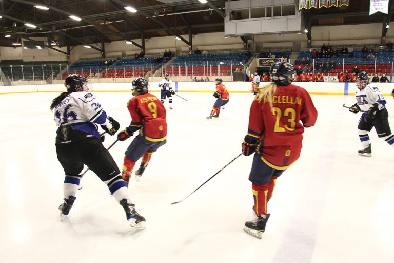 Former women’s hockey player Molly Maclellan played for the University of Edinburgh hockey team while on exchange this year.