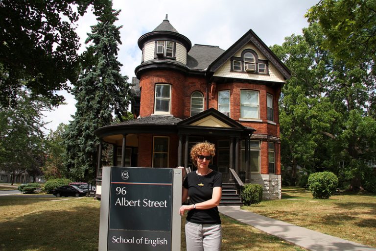 School of English instructor Kelly Goode said the School has students from Japan