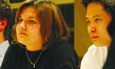 MCRS President Alexis Meyerman thought she might be impeached at the MCRC General Assembly meeting on Monday night. No such vote was put forward