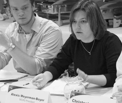 Alexis Meyerman has taken out a private loan from MCRC.
