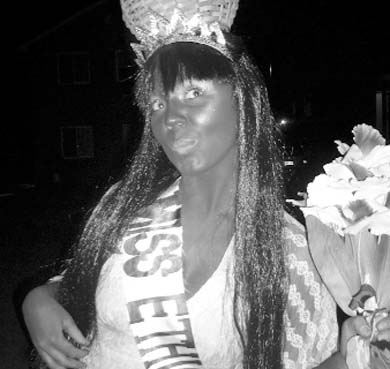 This photo of a student in blackface was circulated online.