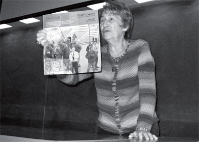 Holocaust survivor Bronka Krygier spoke on Wednesday evening about her experiences in the Second World War.