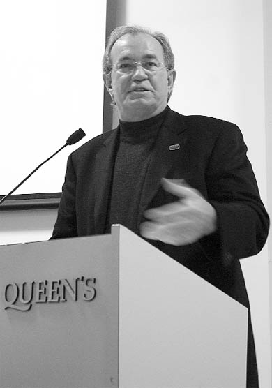 Buzz Hargrove says the union movement is fighting back. He talked candidly with the Journal and gave a lecture on campus on March 16.