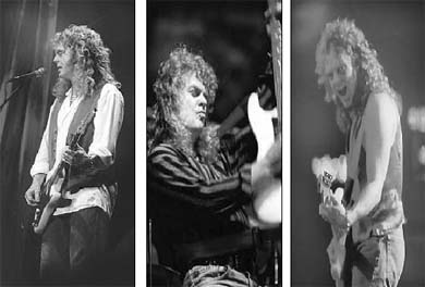 Carl Dixon really feels the music.