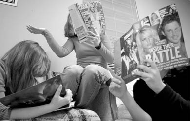 What is so enticing about the lives of the ridiculously rich and the famous?