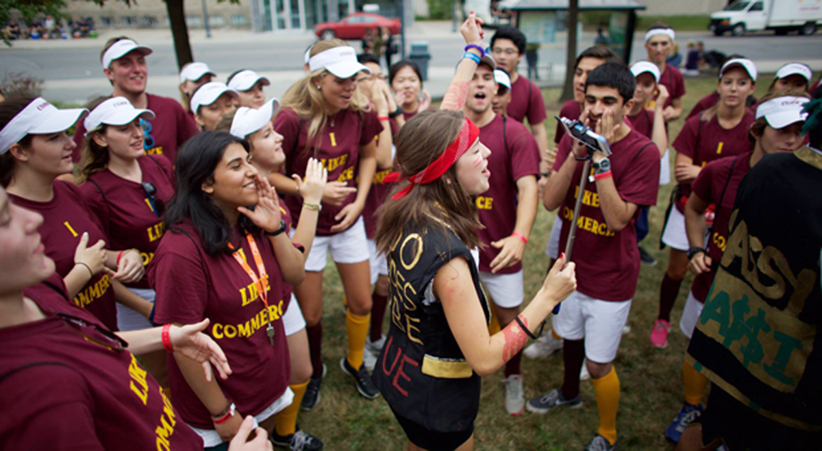 Commerce Orientation Week was placed on probation in October 2014 for “verbally abusive and profane taunts to students” and “relentless required running”.