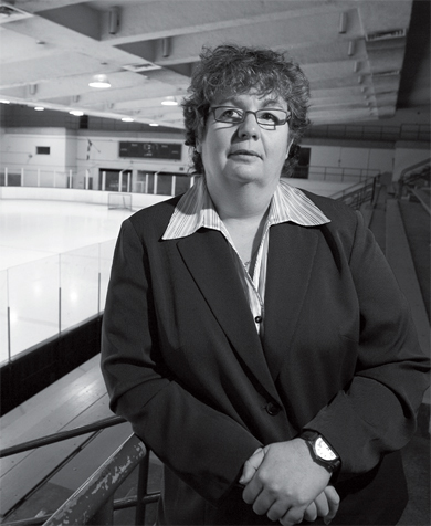 New athletic director Leslie Dal Cin plans to take Queen’s Athletics in a new direction.