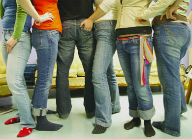 Denim has evolved from a functional fabric to a high fashion statement.