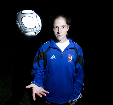 Eilish McConville led CIS scorers with 22 regular-season goals in 2006-2007.