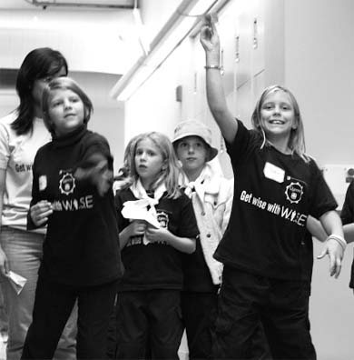 Girl Guides participated in science and engineering activities Saturday in the ILC.