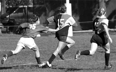 The Golden Hawks couldn’t keep up with women’s rugby as Queen’s completed a perfect regular season on Saturday.